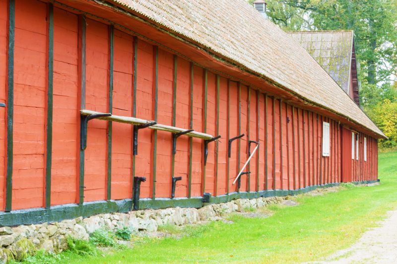 Finished Barn Foundation