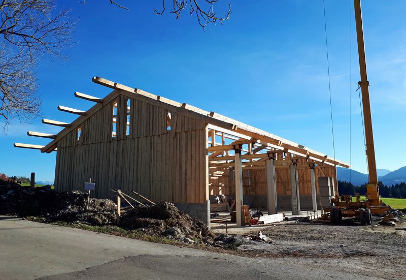 Completed Barn Foundations